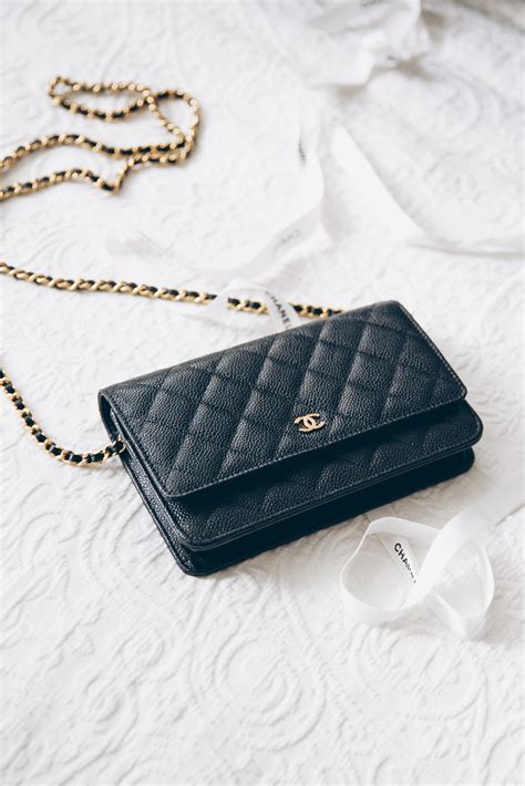 chanel wallet bag with chain|chanel wallet on chain cost.